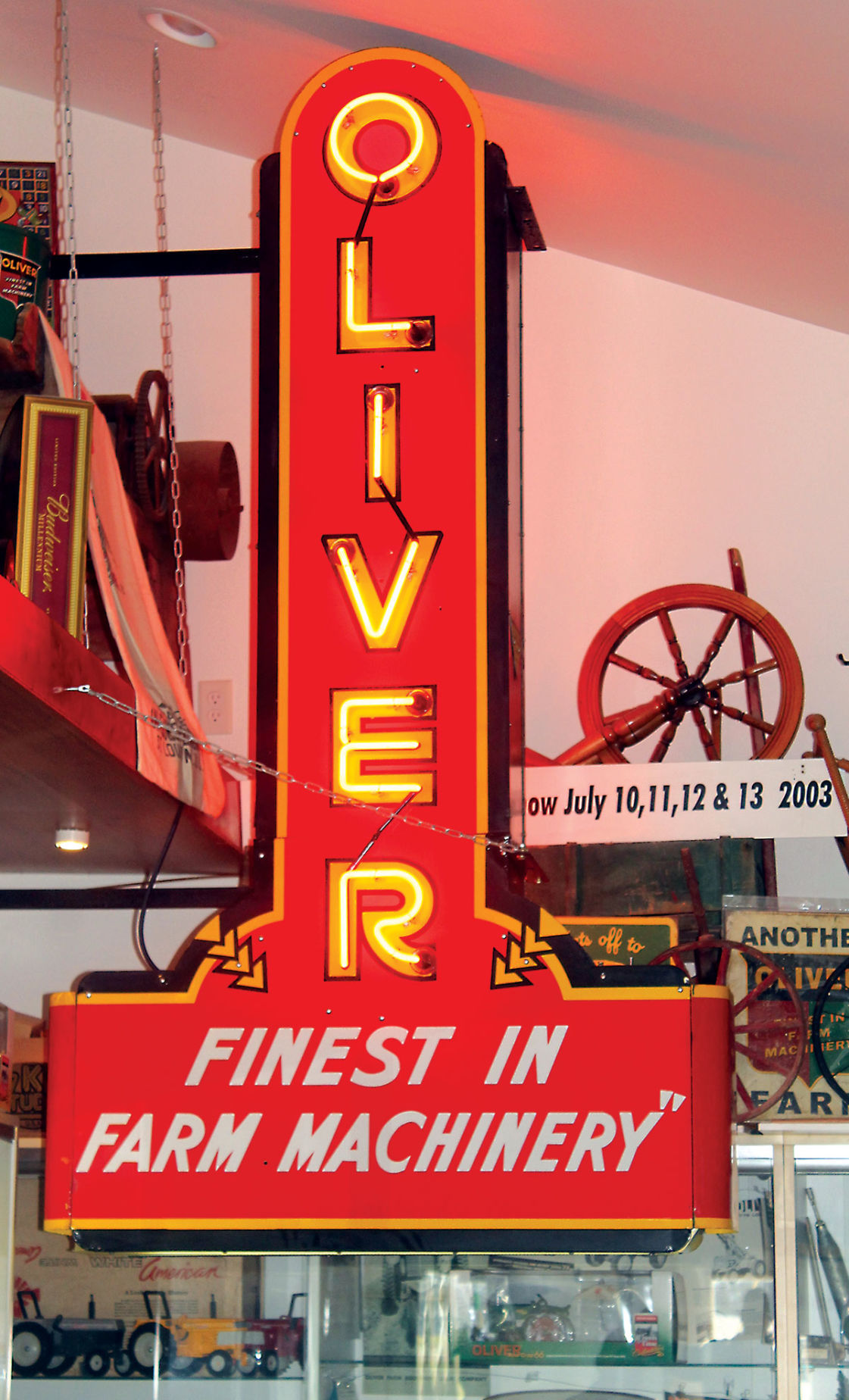 neon Oliver sign
